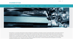 Desktop Screenshot of en.pharmsynthez.com